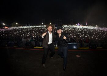 Ante más de 90 mil personas, Alfredo Olivas canta con Cabo San Lucas en las Fiestas Tradicionales 2026