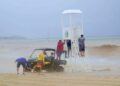 Exhorta Ayuntamiento de Los Cabos a evitar playas por riesgo de corrientes pluviales y oleaje